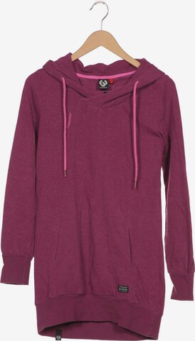 Ragwear Sweatshirt & Zip-Up Hoodie in S in Pink: front