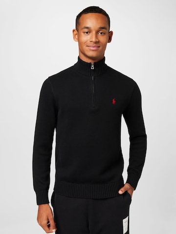 Polo Ralph Lauren - Jersey en negro: frente