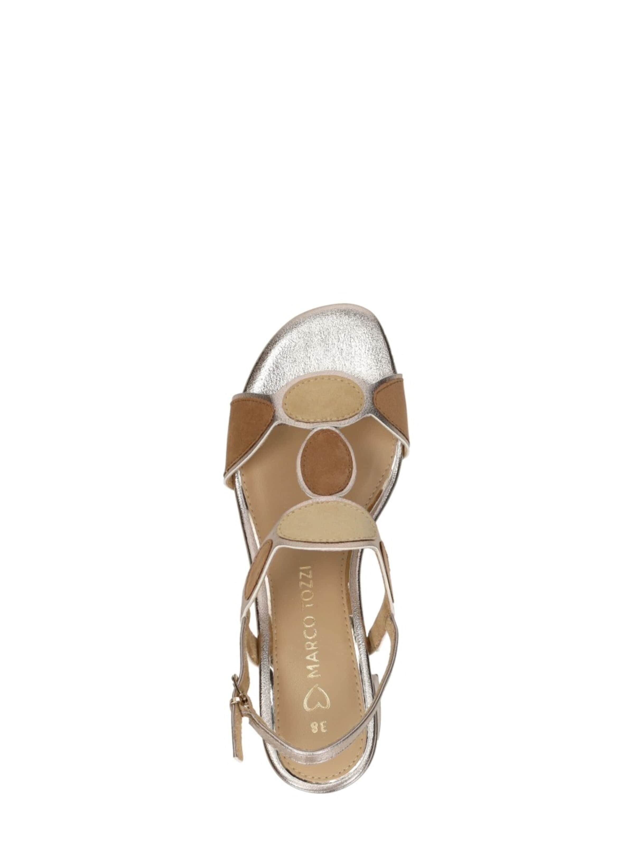 Sandales 'Sandalen Hak' MARCO TOZZI en beige