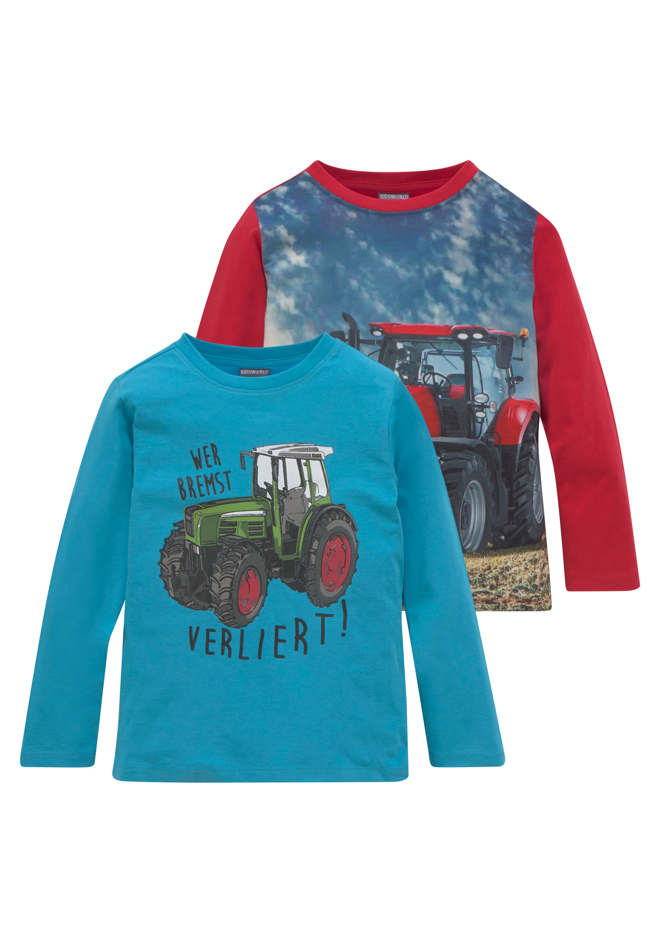 Kidsworld Shirt in Blue: front