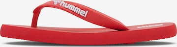 Hummel Beach & Pool Shoes in Red: front