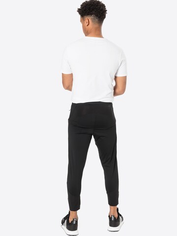 ADIDAS SPORTSWEAR Slim fit Workout Pants 'Warrior' in Black