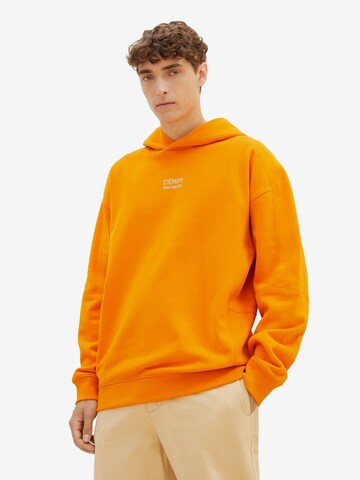 Sweat-shirt TOM TAILOR DENIM en orange