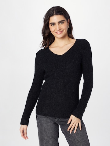 Pull-over 'LAMAR' Soyaconcept en noir : devant