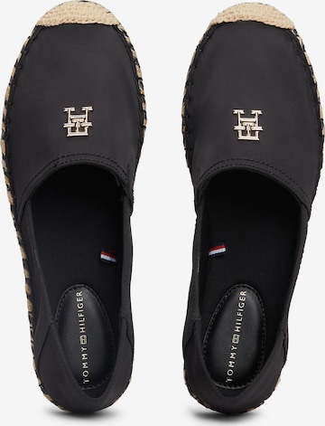 TOMMY HILFIGER Espadrilles in Schwarz