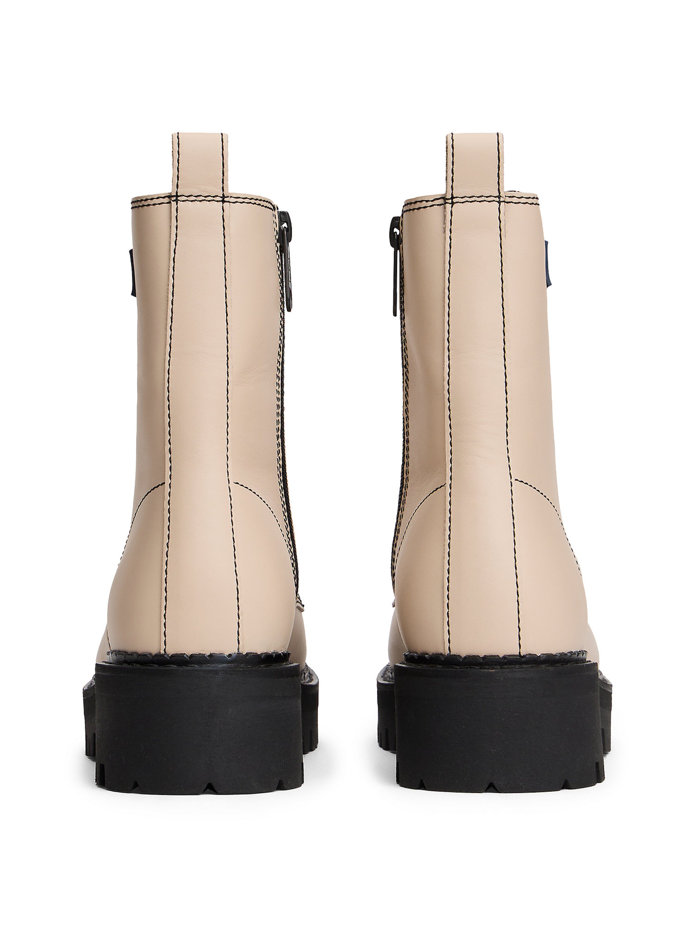 Tommy Jeans Stiefelette in Beige