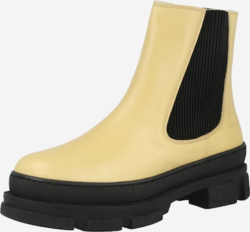ANGULUS Chelsea boots i gul: framsida