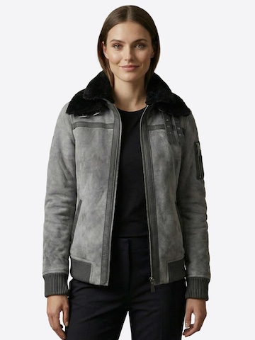 Crone Winter Jacket 'TALVI ELEPHANT' in Grey