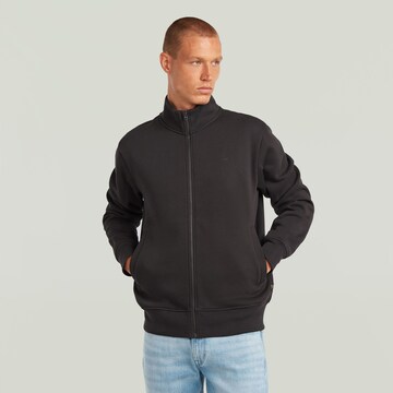 G-STAR Sweatjacke in Schwarz