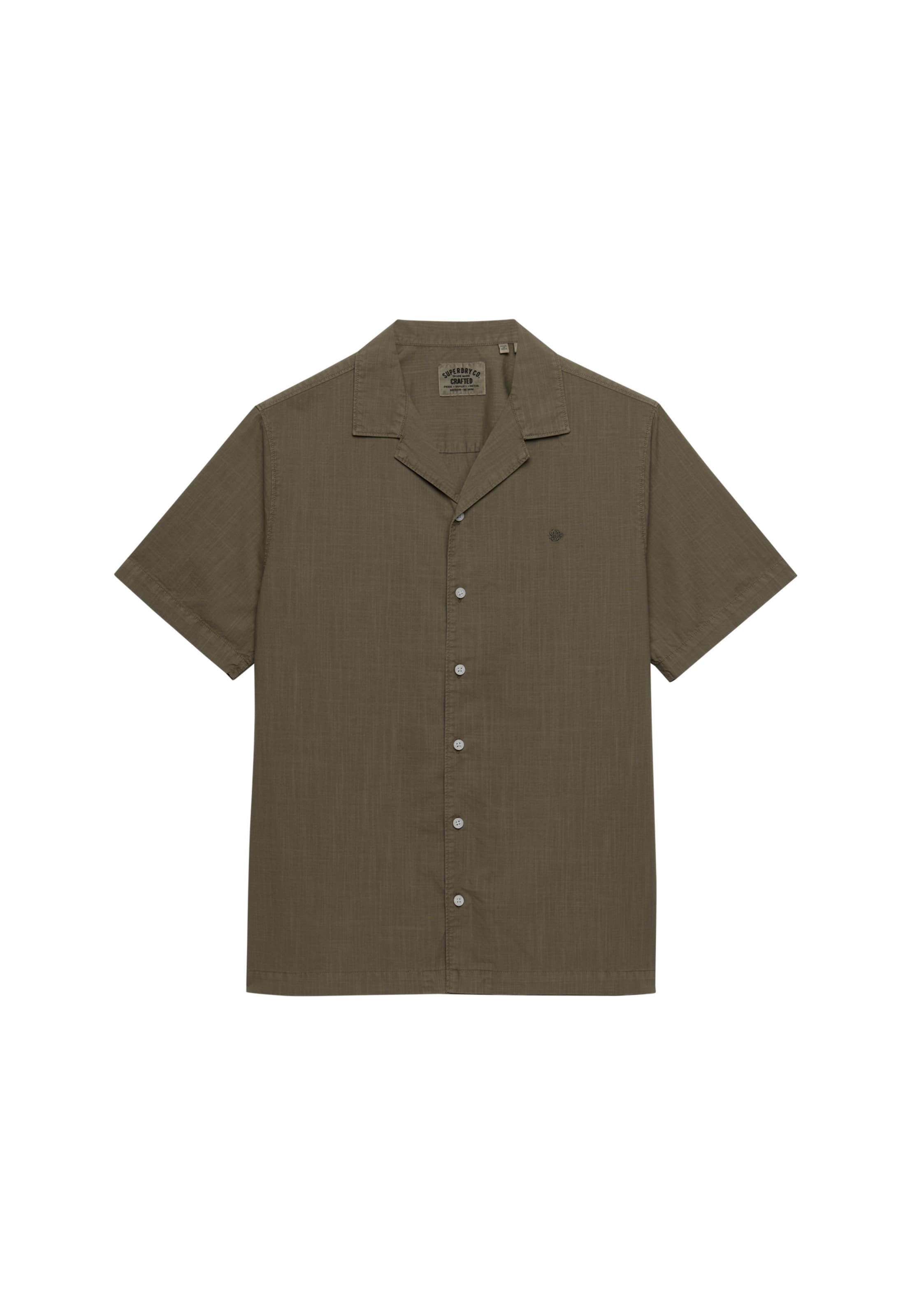 Superdry & Co Overhemd 'Cabana' in de kleur Kaki, Productweergave