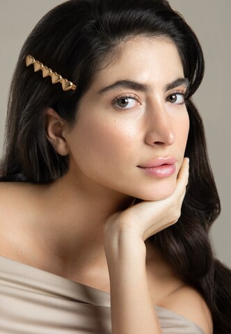 FILIPPA FIRENZE Haarklammer 'Cuore' in Gold