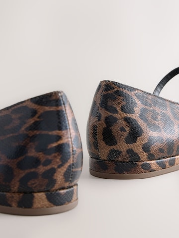 Ballerines à lanières 'Forever Comfort' Next en marron