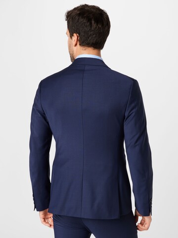 DRYKORN Slim Fit Sakko 'LORIENT' in Blau