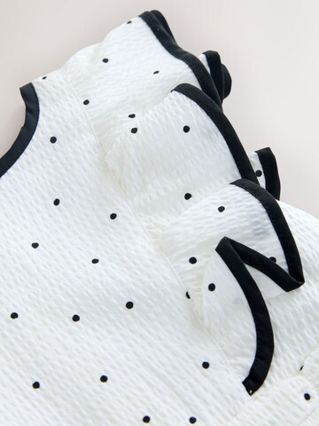 Next - Vestido en blanco