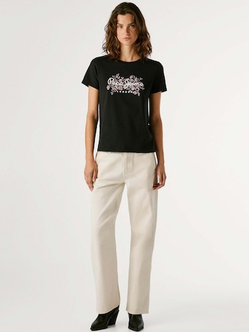 Pepe Jeans T-Shirt 'Bero' in Schwarz