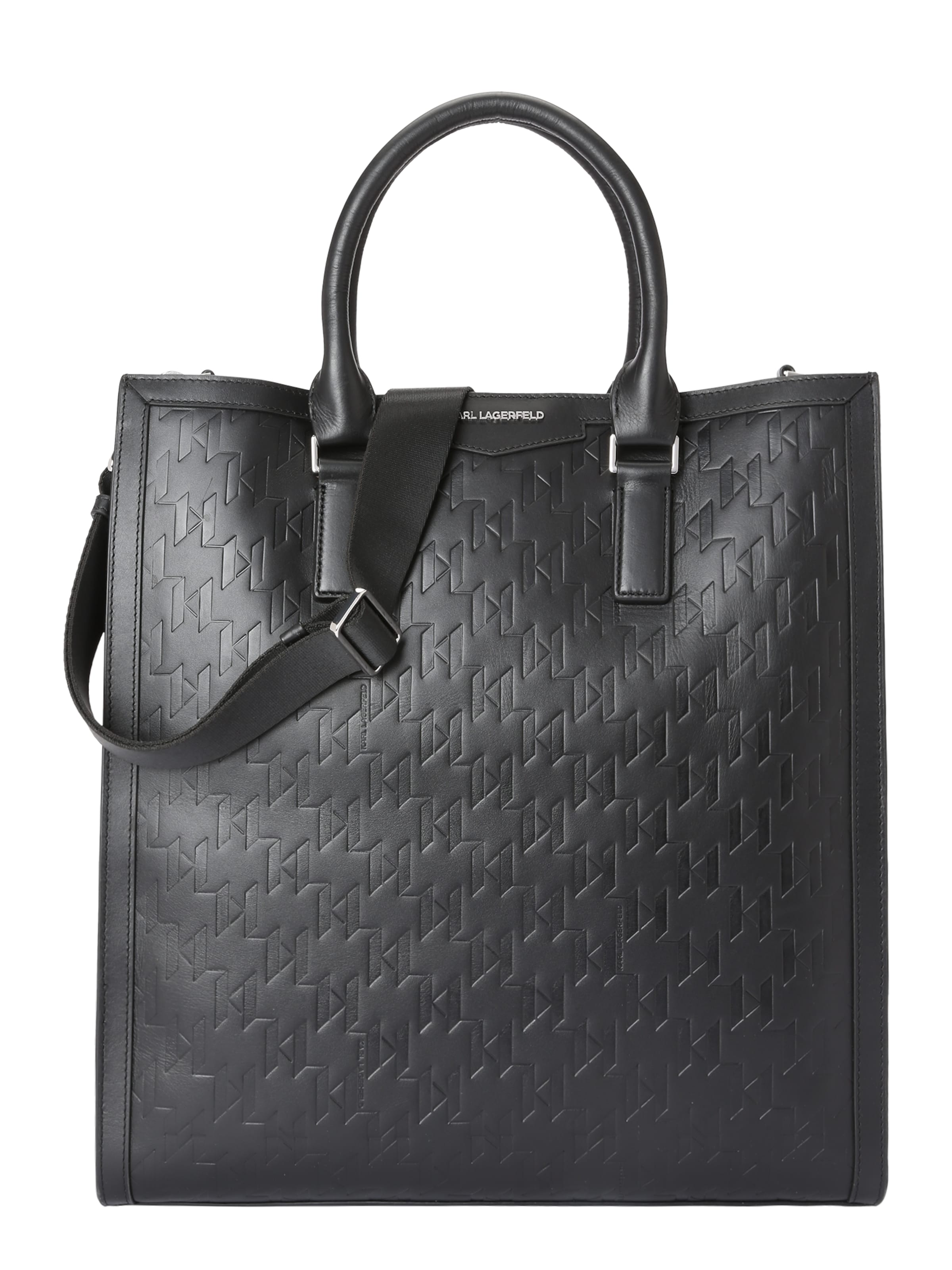 Karl Lagerfeld Шоппер 'Lea' в Черный: спереди