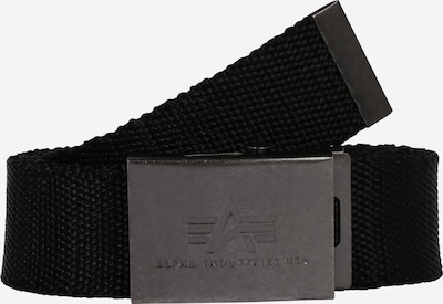 80-105 dydžio Diržas iš ALPHA INDUSTRIES, spalva – juoda, Prekių apžvalga