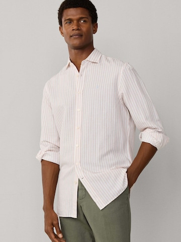 Hackett London Comfort fit Overhemd in Wit