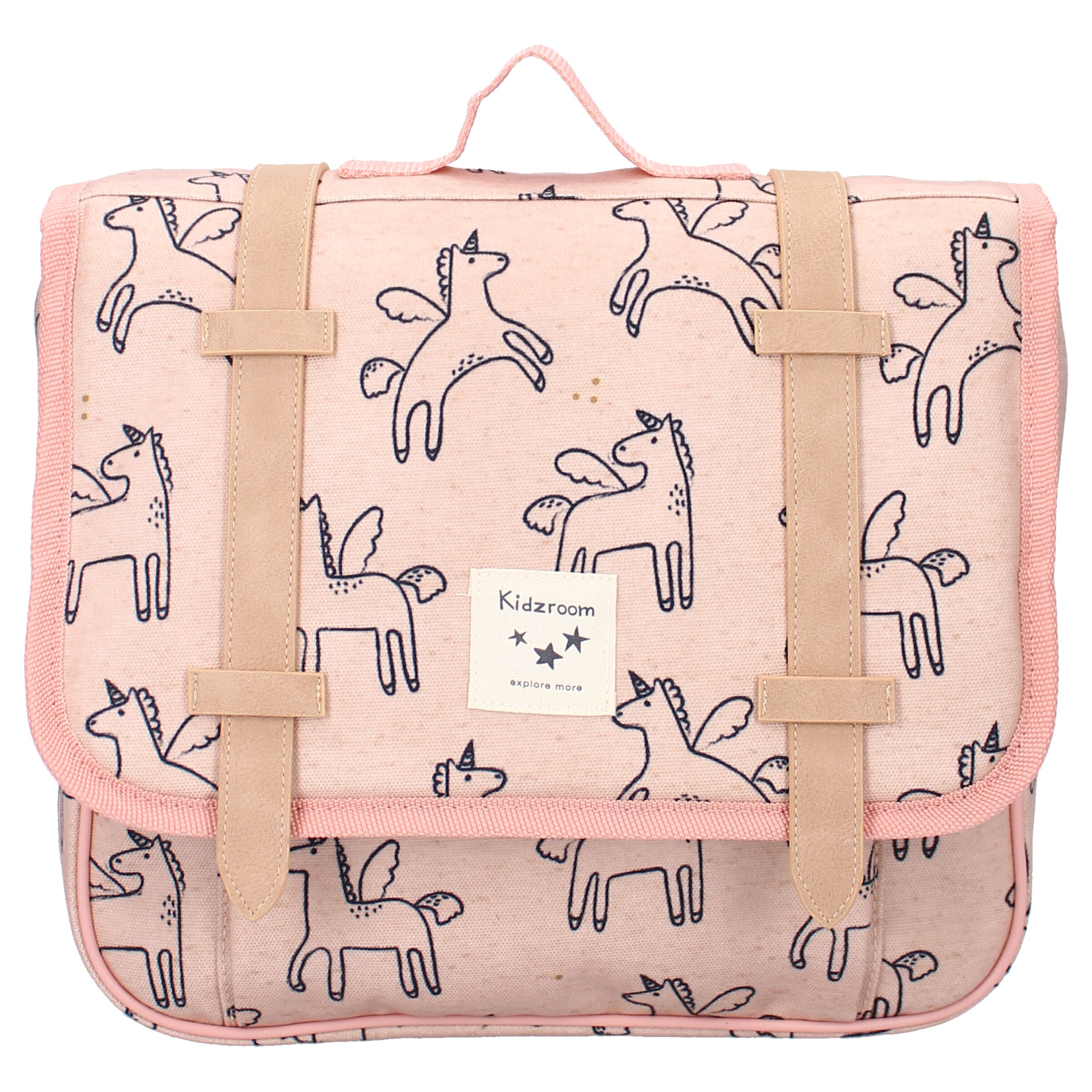 VADOBAG Backpack 'Lisbon Beasties' in Pink: front