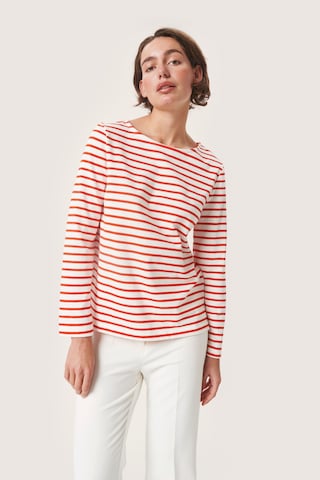 SOAKED IN LUXURY - Camiseta en rojo: frente