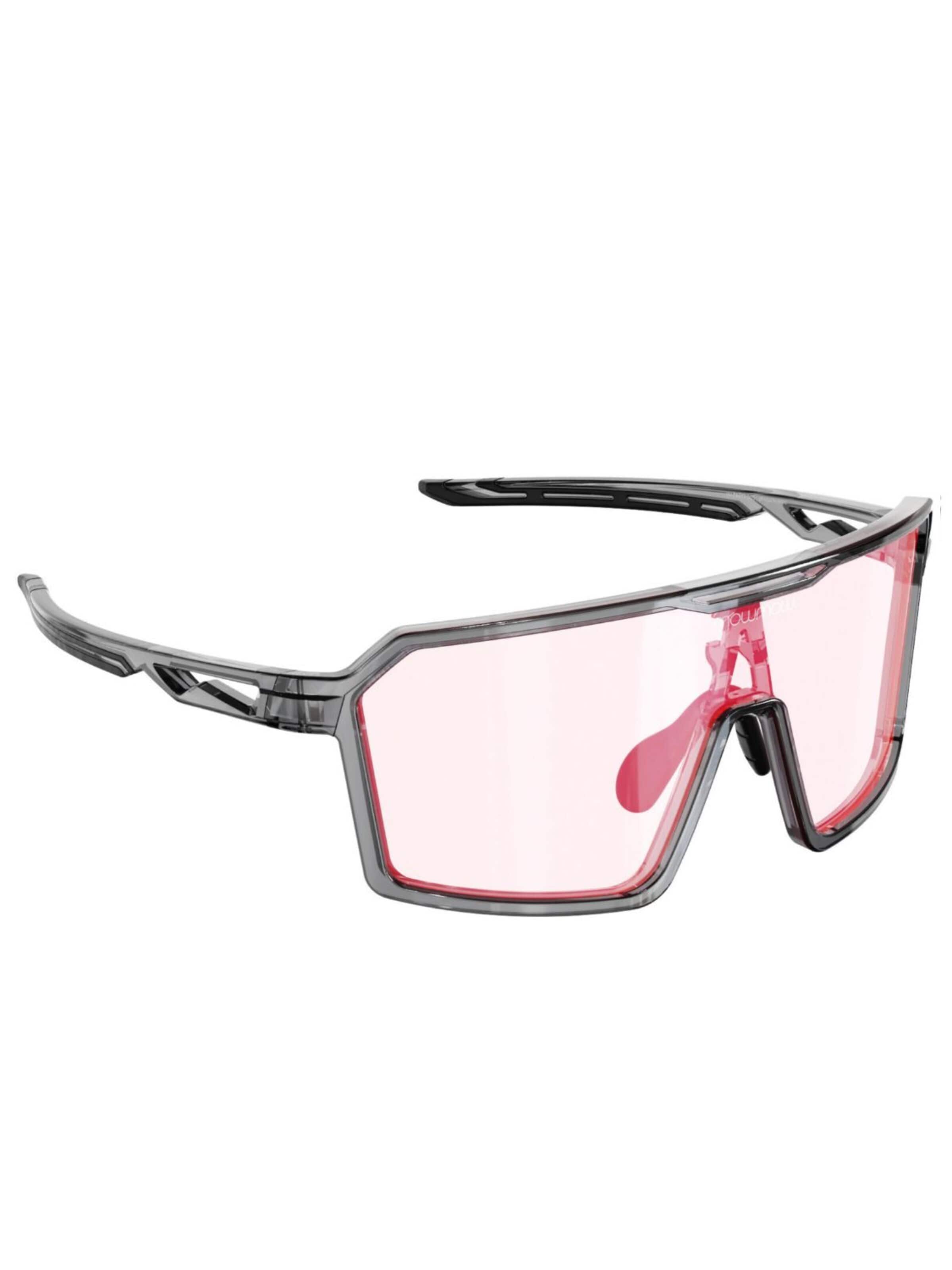 Lunettes de soleil sport 'MowMow Wizard Sunglasses - Sports Glasses - Photochromic Lens - Men - Women' Mowmow en rouge
