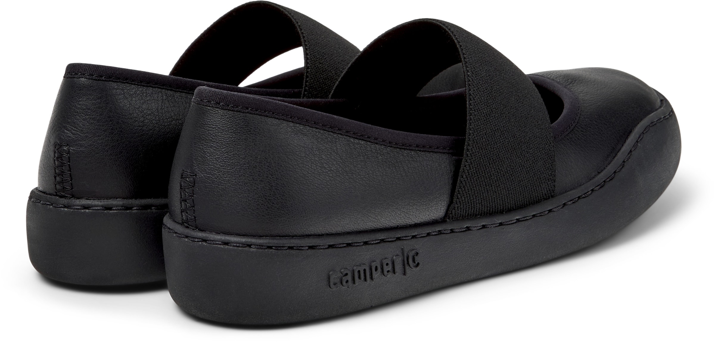 Ballerines à lanières ' Peu Touring ' CAMPER en noir