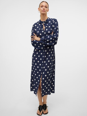 VERO MODA Sukienka koszulowa w kolorze niebieski