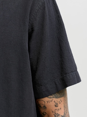 juoda JACK & JONES Standartinis modelis Marškiniai 'summer'