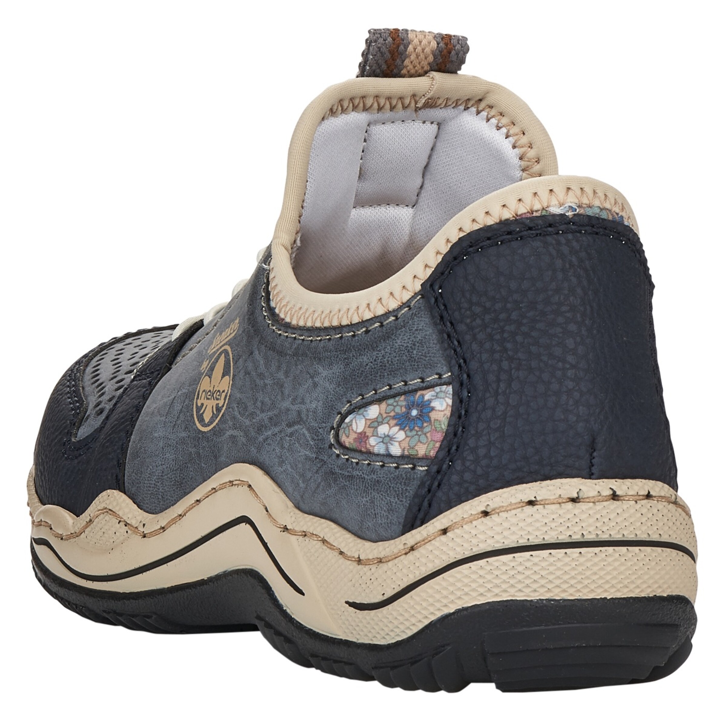 Rieker Sportos fűzős csizma - kék