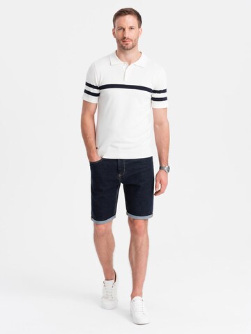 Ombre Slimfit Jeans in Blauw
