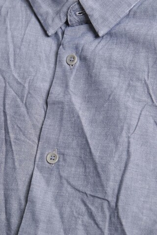 COS Button Up Shirt in S in Blue