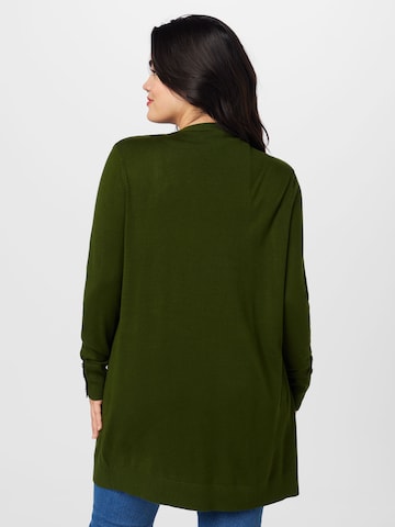Dorothy Perkins Curve Knit Cardigan in Green