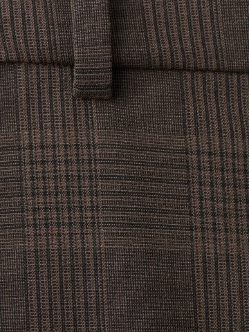 Tapered Pantaloni con piega frontale di MANGO in marrone