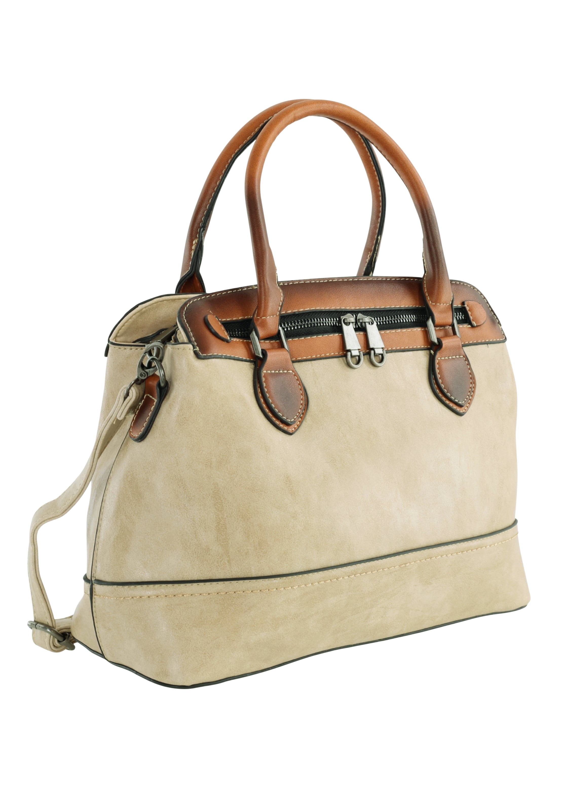 HARPA Shoulder Bag 'VALERA' in Beige