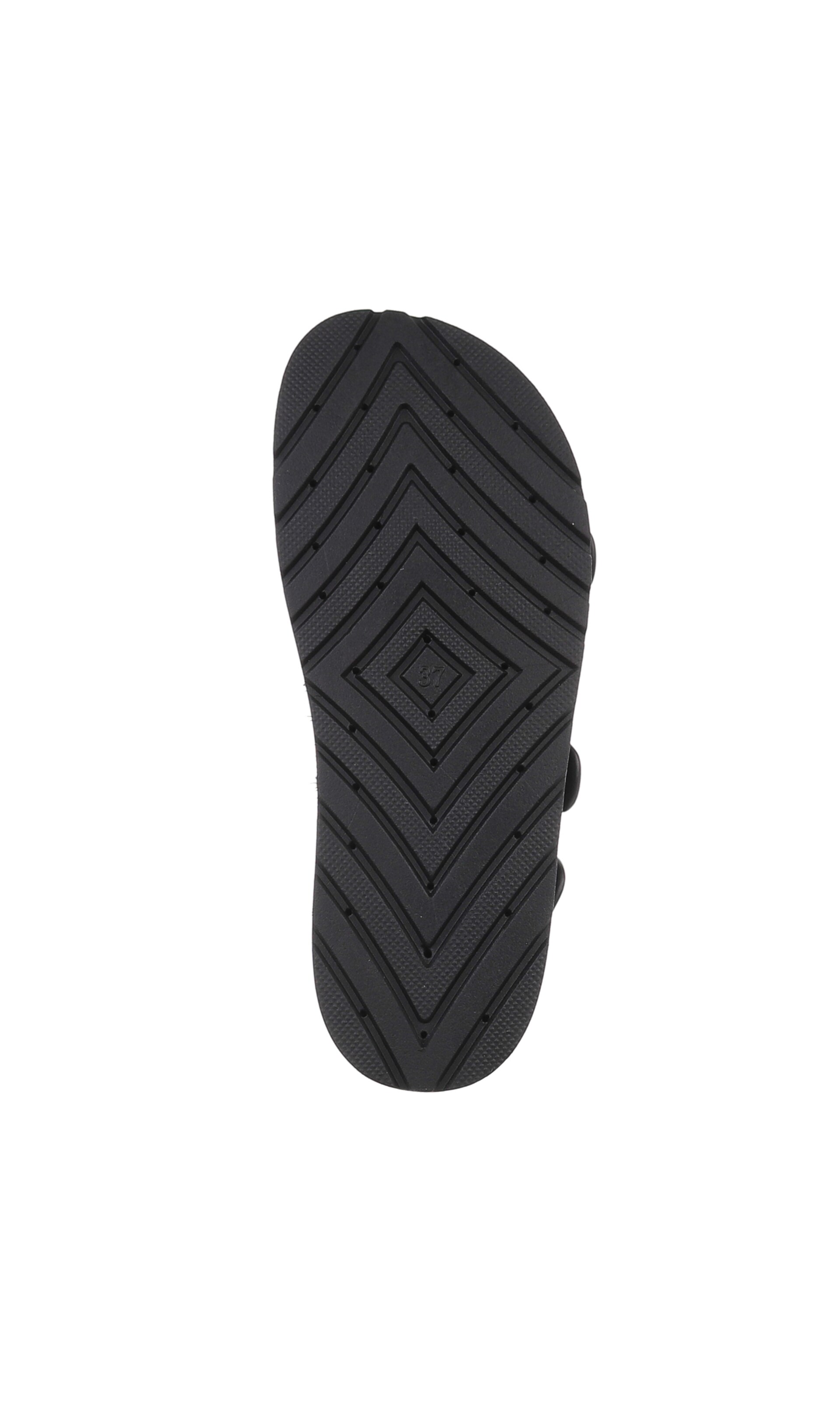 Ital-Design Sandale in Schwarz