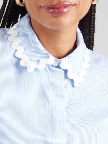OBJECT Blouse 'OBJFIE' in Blue
