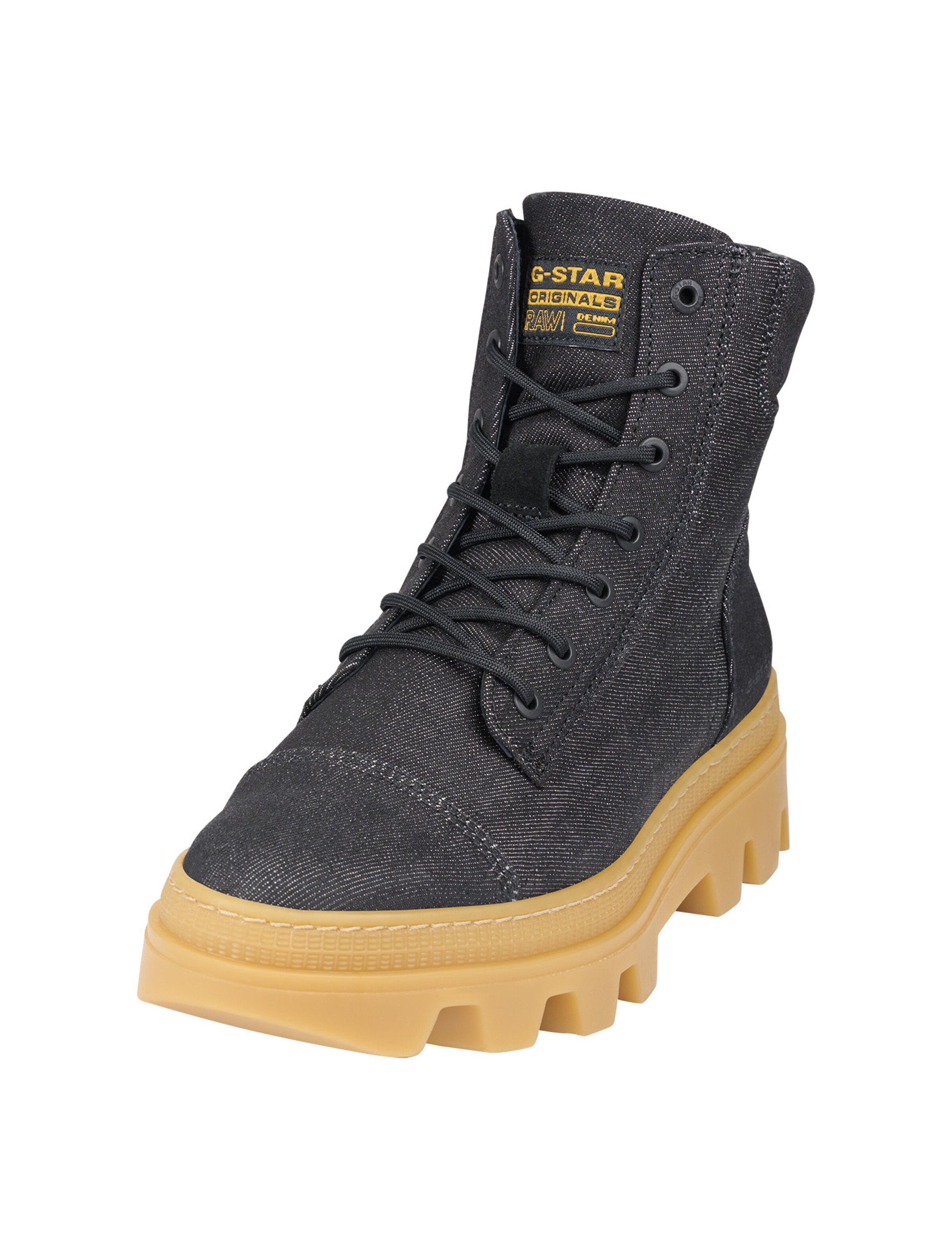 G Star RAW Lace Up Ankle Boots Noxer in Black ABOUT YOU