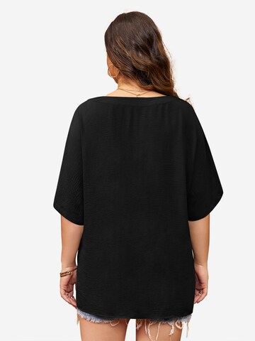 Imily Bela Bluse in Schwarz