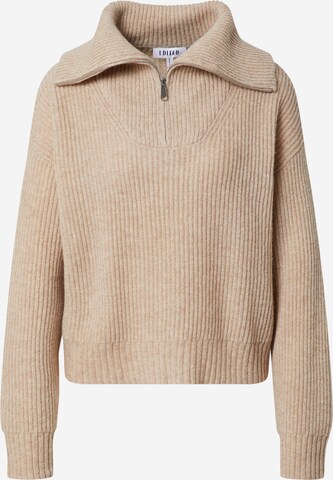 Pullover 'Akela' di EDITED in beige: frontale