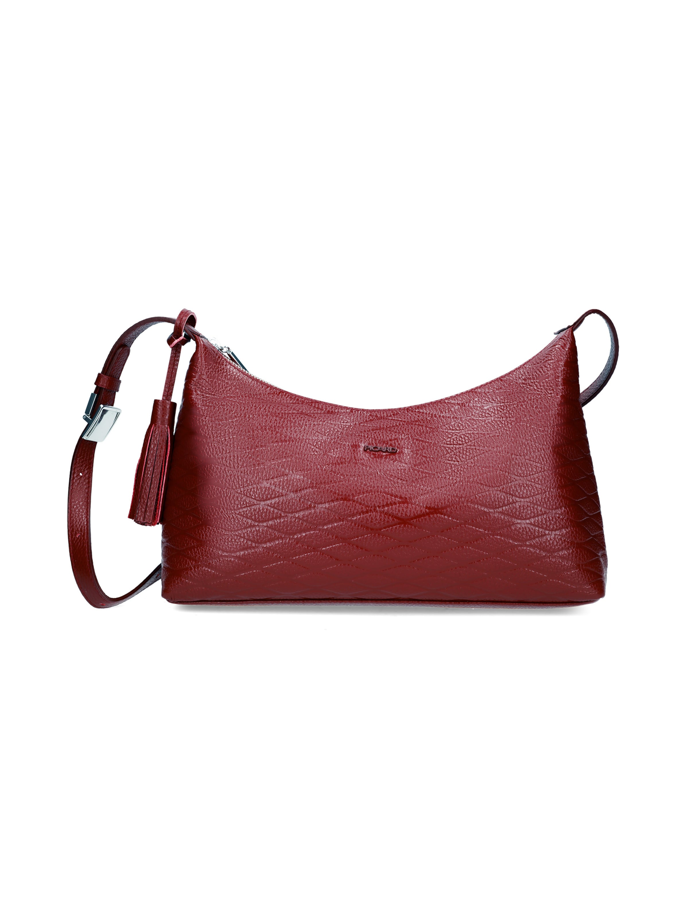 Sac bandoulière 'Lille' Picard en rouge : devant