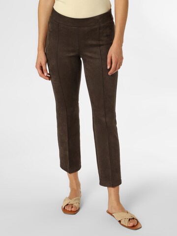 Pantalon 'Ranee' Cambio en marron : devant