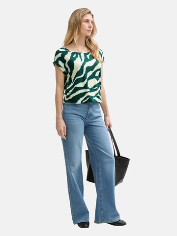 TOM TAILOR Shirt in Groen