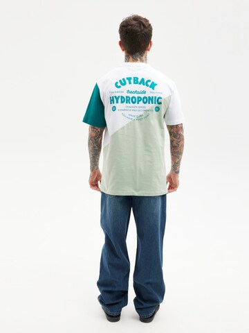 hydroponic - Camiseta 'Hydroponic Cutback Graphic T-Shirt' en Mezcla de colores