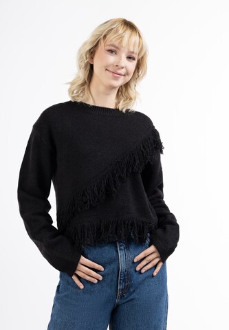 IZIA Sweater in Black: front