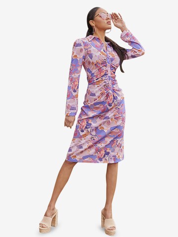 Robe-chemise Chi Chi London en violet