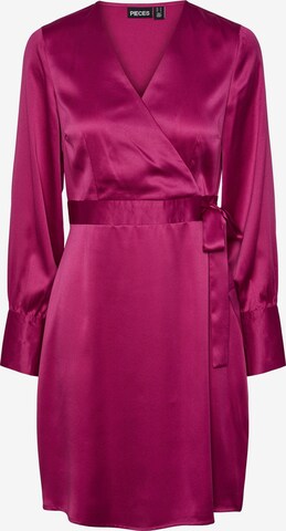 PIECES Obleka 'SILJA' | roza barva: sprednja stran