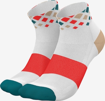 INCYLENCE Sportsocken 'CRYSTALS SHORT' in Rot: Vorderseite