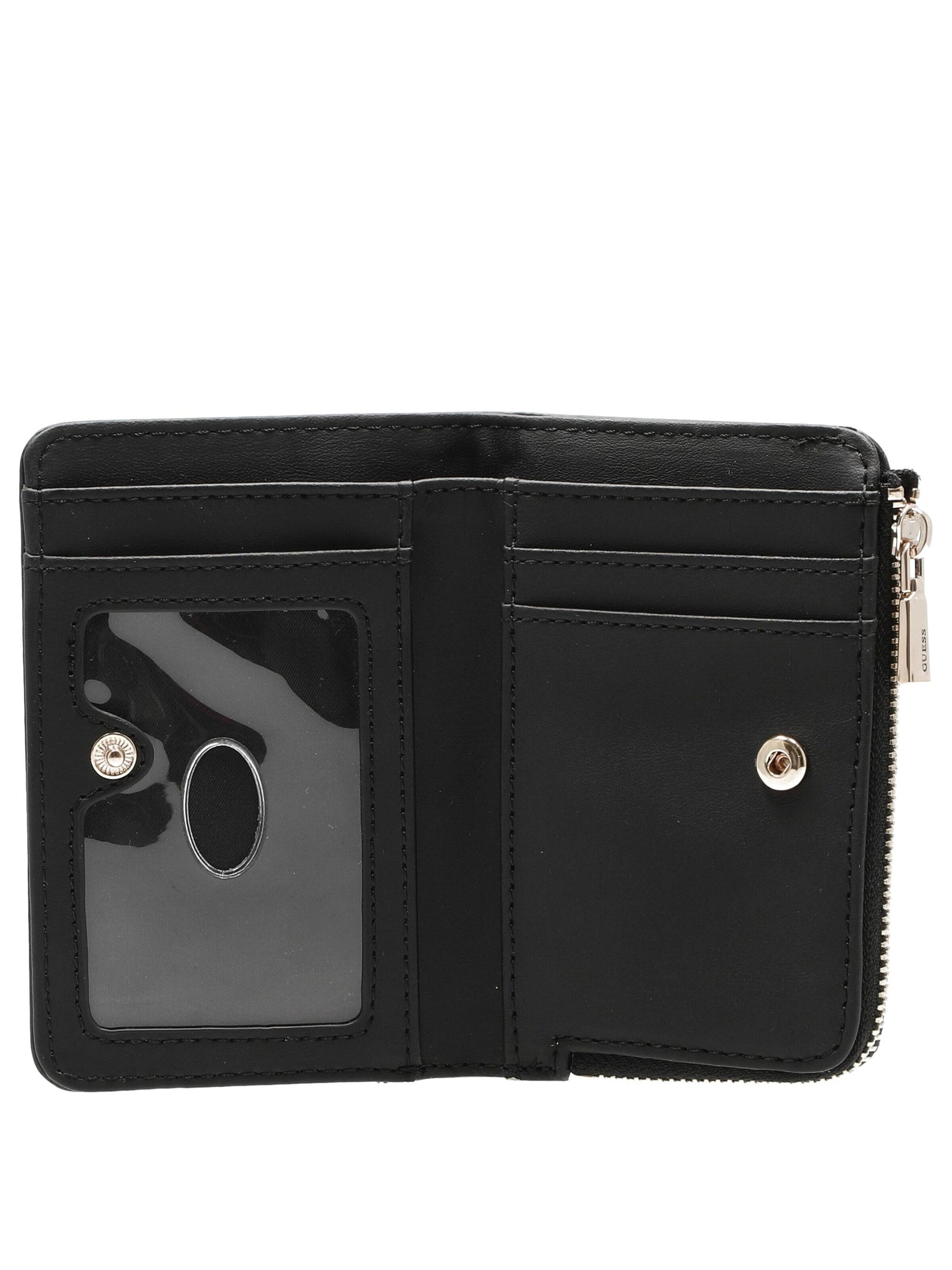 GUESS Originals Portemonnaie 'Laurel II'‌‌‌‌‌‌‌‌ in Schwarz