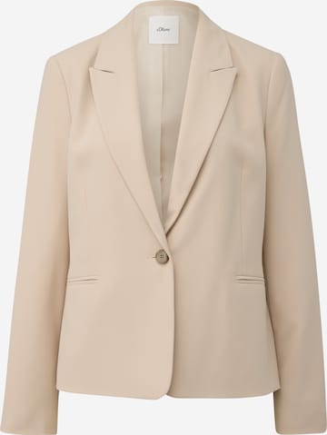Blazer s.Oliver BLACK LABEL en beige : devant