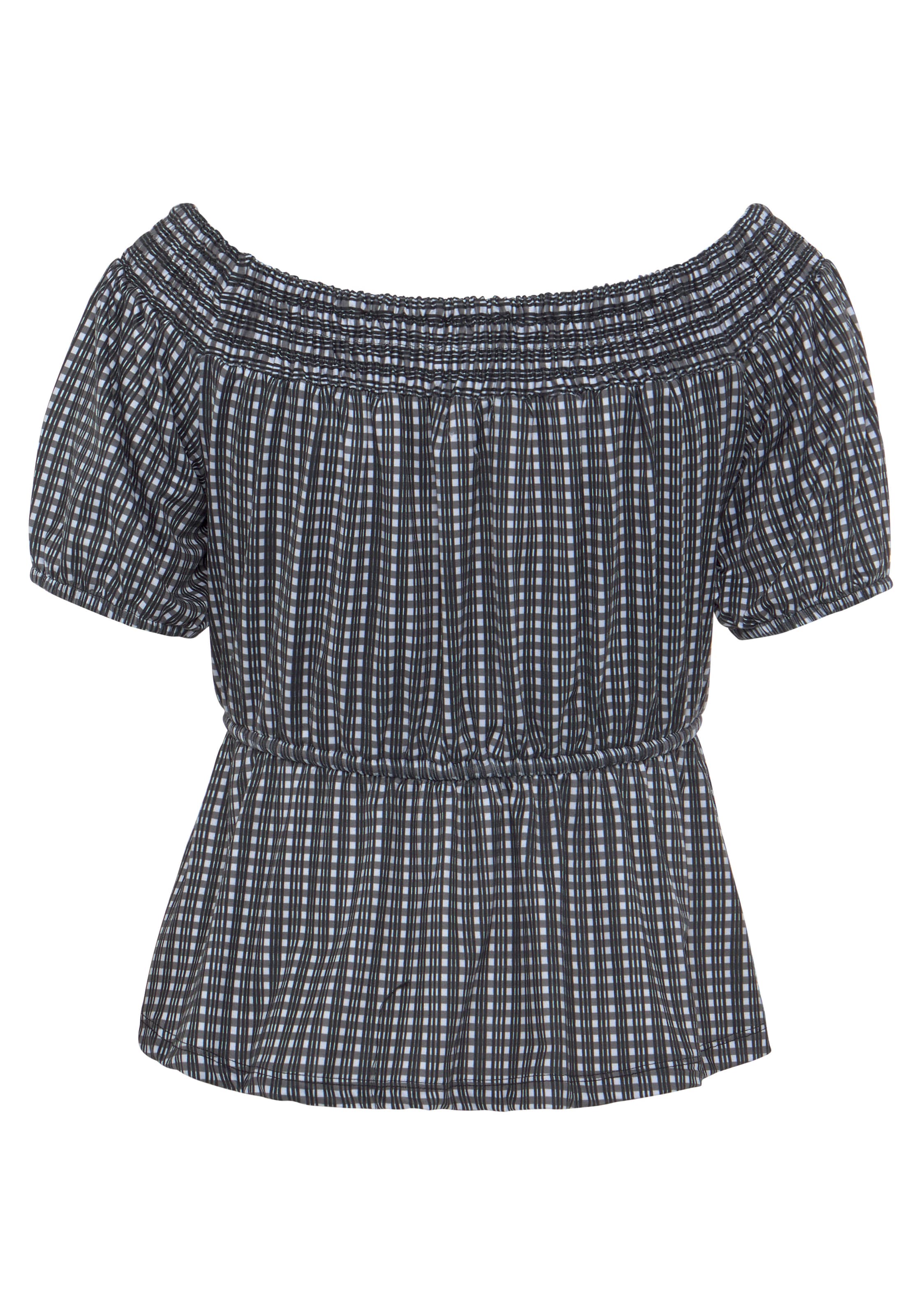 LASCANA Μπλουζάκι σε μαύρο